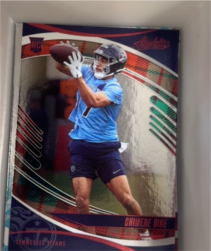 2025 Panini Absolute #113 Chimere Dike — front