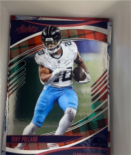 2025 Panini Absolute #89 Tony Pollard — front