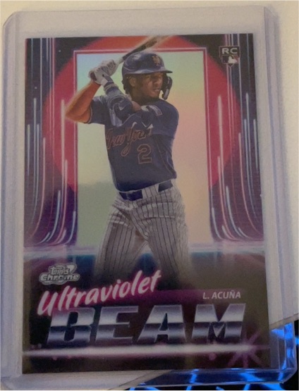 2025 Topps Cosmic Chrome #UB-13 Luisangel Acuna — front