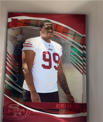 2025 Panini Absolute #102 Alfred Collins — front