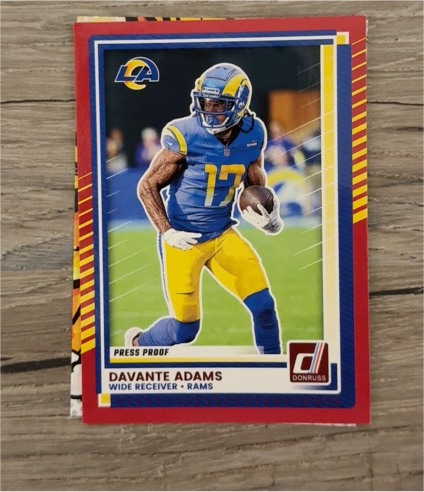 2025 Donruss #82 Davante Adams — front