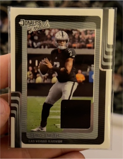 2025 Panini Donruss Threads #DTH-GSH Geno Smith — front