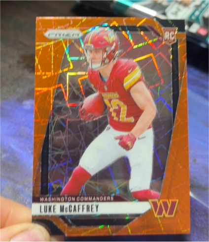 2024 Panini Prizm #367 Luke McCaffrey — front