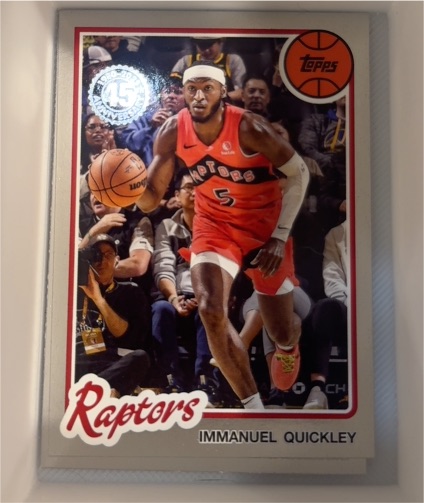 2025-26 Topps 1980-81 #80BK-8 Immanuel Quickley — front