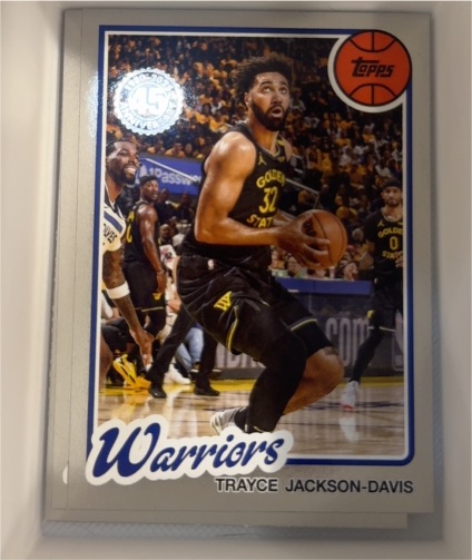 2025-26 Topps 1980-81 Topps Basketball #80BK-22 Trayce Jackson-Davis — front