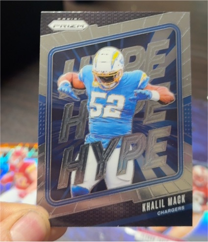 2024 Panini Prizm #10 Khalil Mack Hype — front
