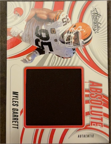 2025 Panini Absolute Football #AJ-MYG Myles Garrett — front