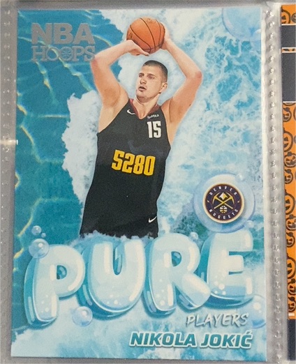 2024-25 Panini NBA Hoops #3 Nikola Jokic Pure Players — front