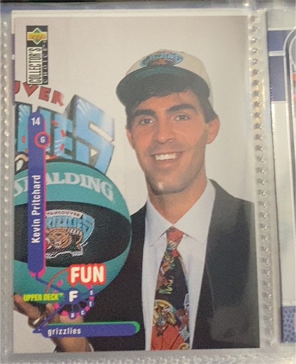 1995-96 Upper Deck Collector's Choice #193 Kevin Pritchard — front
