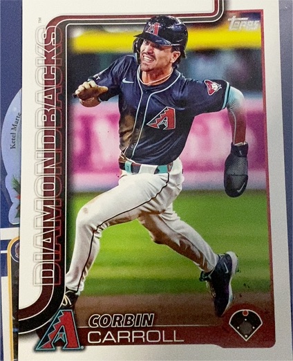 2025 Topps Series 1 #CC-7 Corbin Carroll — front