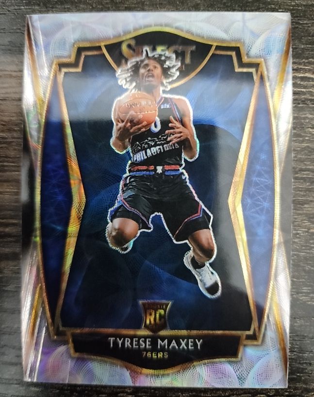 2020-21 Panini Select #174 Tyrese Maxey — front