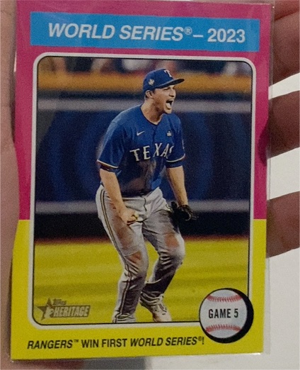 2024 Topps Heritage #466 Corey Seager — front