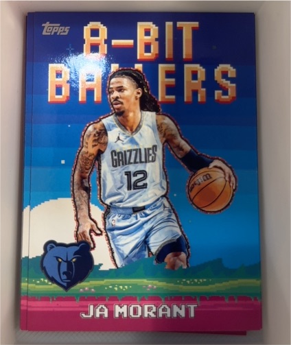 2025-26 Topps #8B-12 Ja Morant 8-Bit Ballers — front