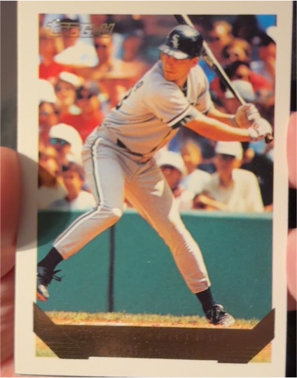 1993 Topps #770 Robin Ventura Chicago White Sox — front