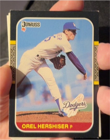 1987 Donruss #106 Orel Hershiser — front