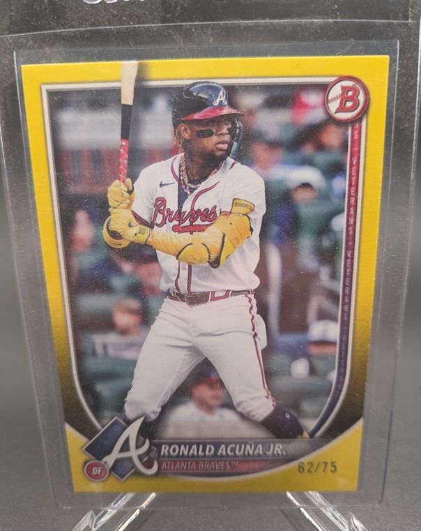 2025 Bowman #21 Ronald Acuna Jr. — front