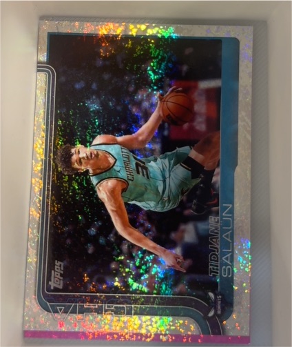 2025-26 Topps #71 Tidjane Salaun — front