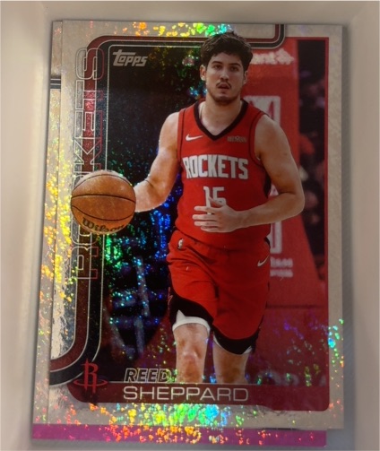 2025-26 Topps #178 Reed Sheppard — front