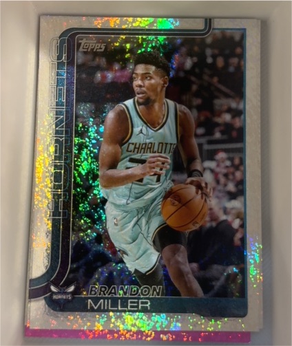 2025-26 Topps #68 Brandon Miller — front