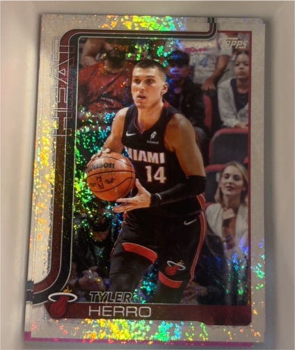 2025-26 Topps Holiday #H58 Tyler Herro — front