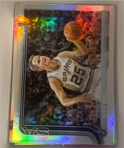 2025-26 Topps #267 Steve Kerr — front