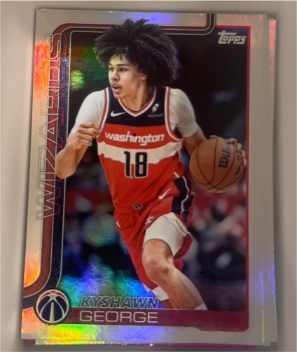2025-26 Topps #98 Kyshawn George — front