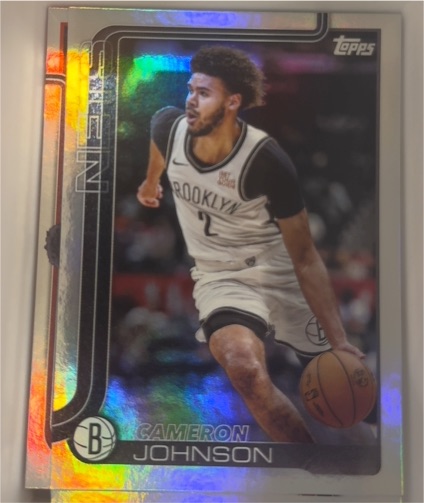 2025-26 Topps #13 Cameron Johnson — front