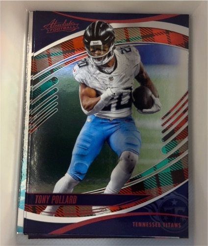 2025 Panini Absolute #89 Tony Pollard — front