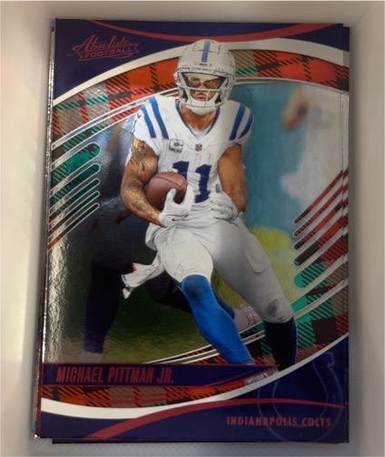 2025 Panini Absolute #31 Michael Pittman Jr. — front