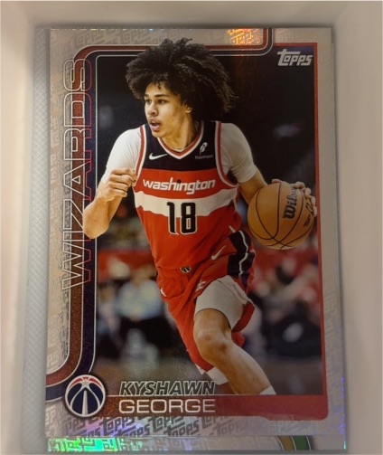 2025-26 Topps Basketball #98 Kyshawn George — front