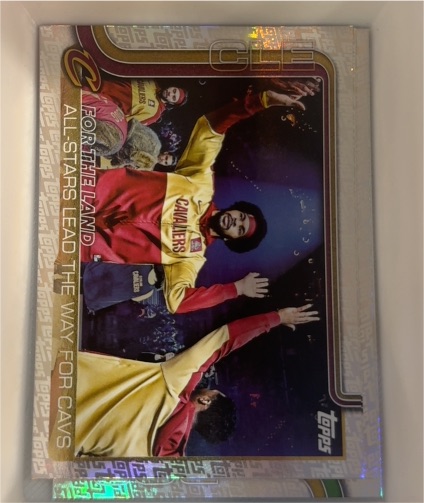 2025-26 Topps #278 For The Land: All-Stars Lead The Way For Cavs — front