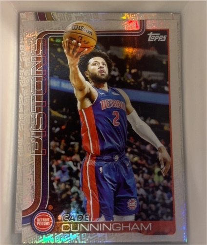 2025-26 Topps #40 Cade Cunningham — front