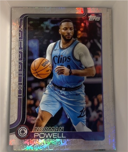 2025-26 Topps #144 Norman Powell — front