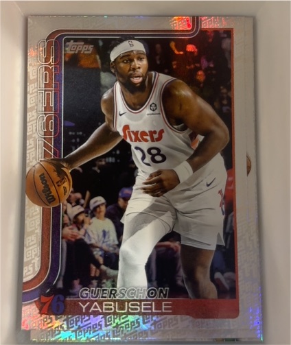 2025-26 Topps #26 Guerschon Yabusele — front