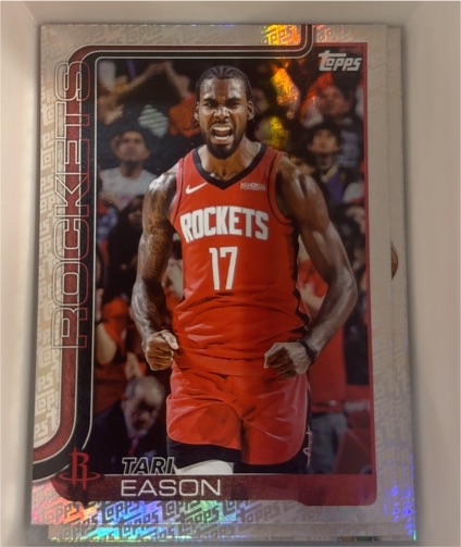 2025-26 Topps #179 Tari Eason — front