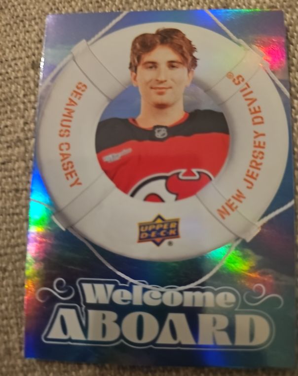 2024-25 Upper Deck Series 2 #WA-12 Seamus Casey — front