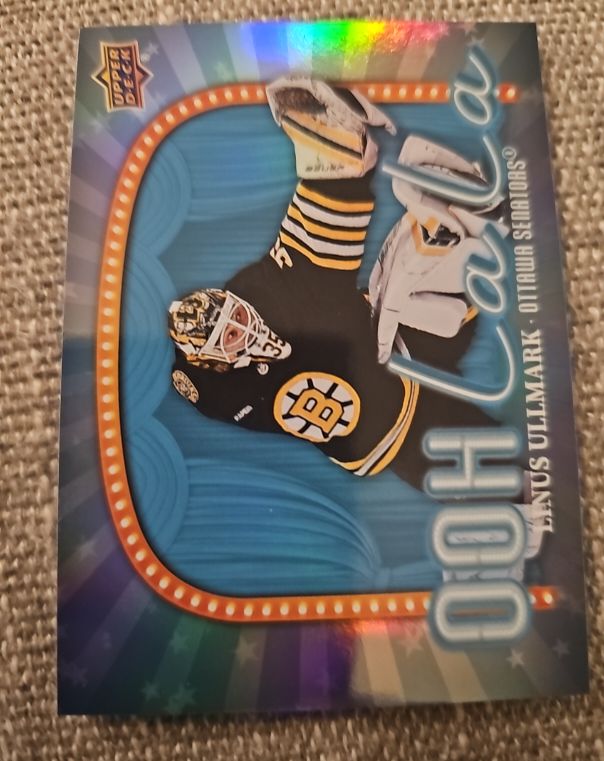 2024-25 Upper Deck Series 2 #OLL-21 Linus Ullmark — front