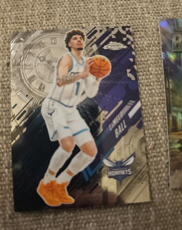 2025-26 Topps Chrome #GT-1 LaMelo Ball Go Time — front