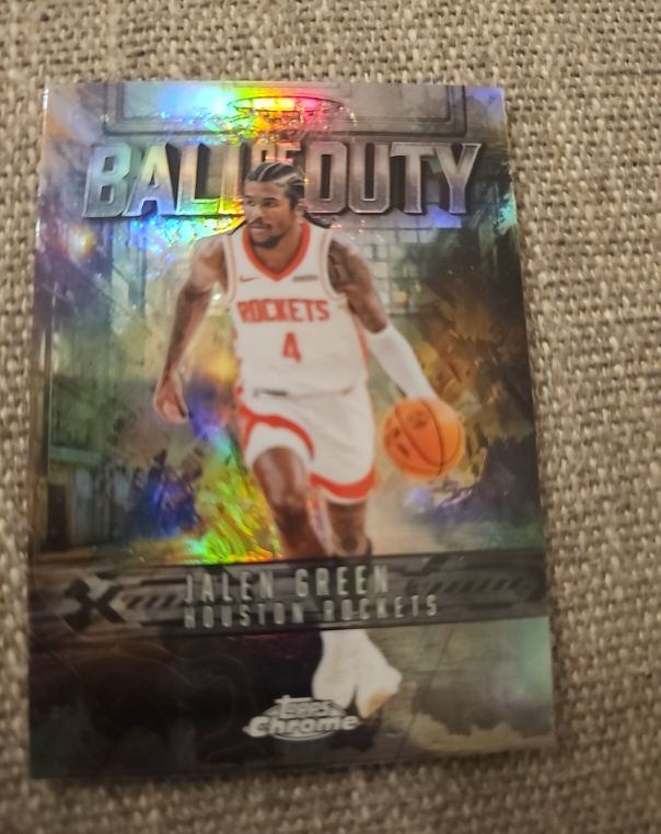 2025-26 Topps Chrome #BD-8 Jalen Green — front