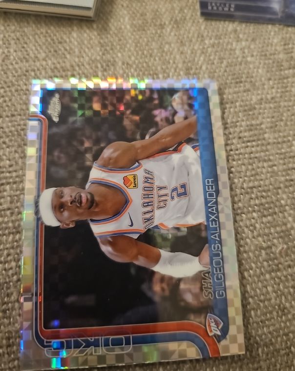 2025-26 Topps Chrome Basketball #288 Shai Gilgeous-Alexander — front