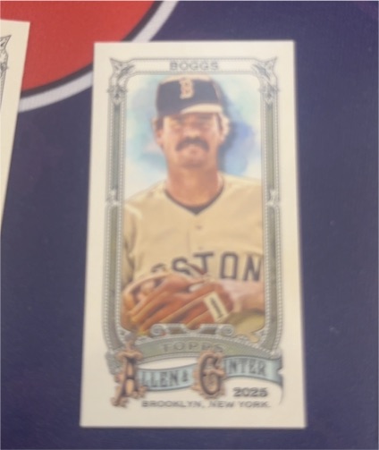 2025 Topps Allen & Ginter #67 Wade Boggs — front