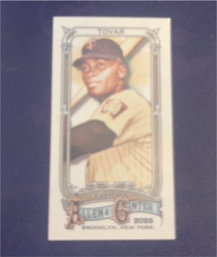 2025 Topps Allen & Ginter #288 Cesar Tovar — front