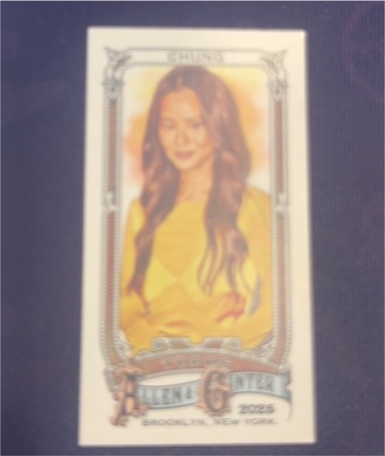 2025 Topps Allen & Ginter #299 Jamie Chung — front