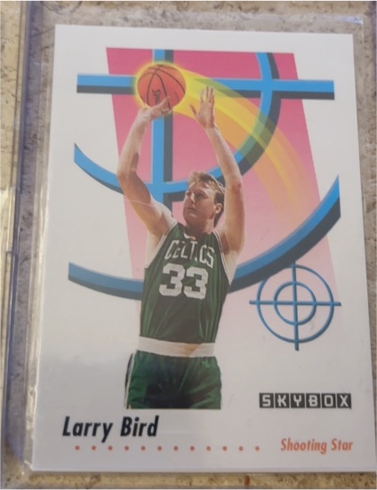 1991-92 Skybox #591 Larry Bird — front