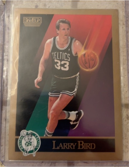 1990 SkyBox #14 Larry Bird — front