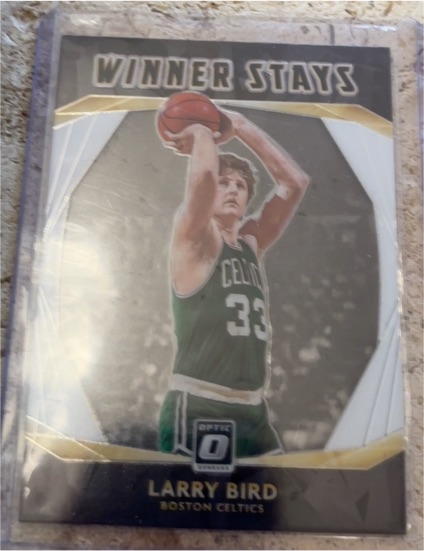 2020-21 Donruss Optic #19 Larry Bird Winner Stays — front
