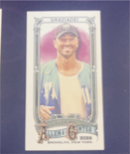 2025 Topps Allen & Ginter #259 Joey Graziadei — front