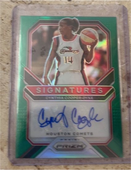 2021 Panini Prizm WNBA #14 Cynthia Cooper-Dyke — front