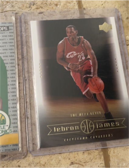 2003-04 Upper Deck #24 LeBron James The Next Level — front