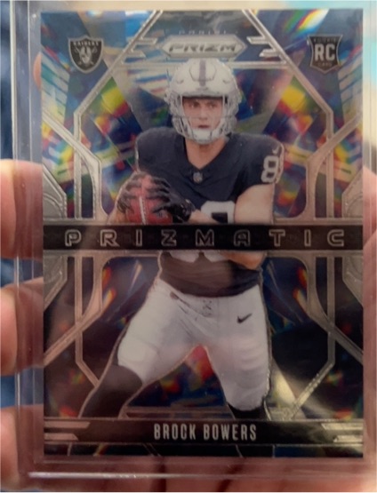 2024 Panini Prizm #20 Brock Bowers Prizmatic — front